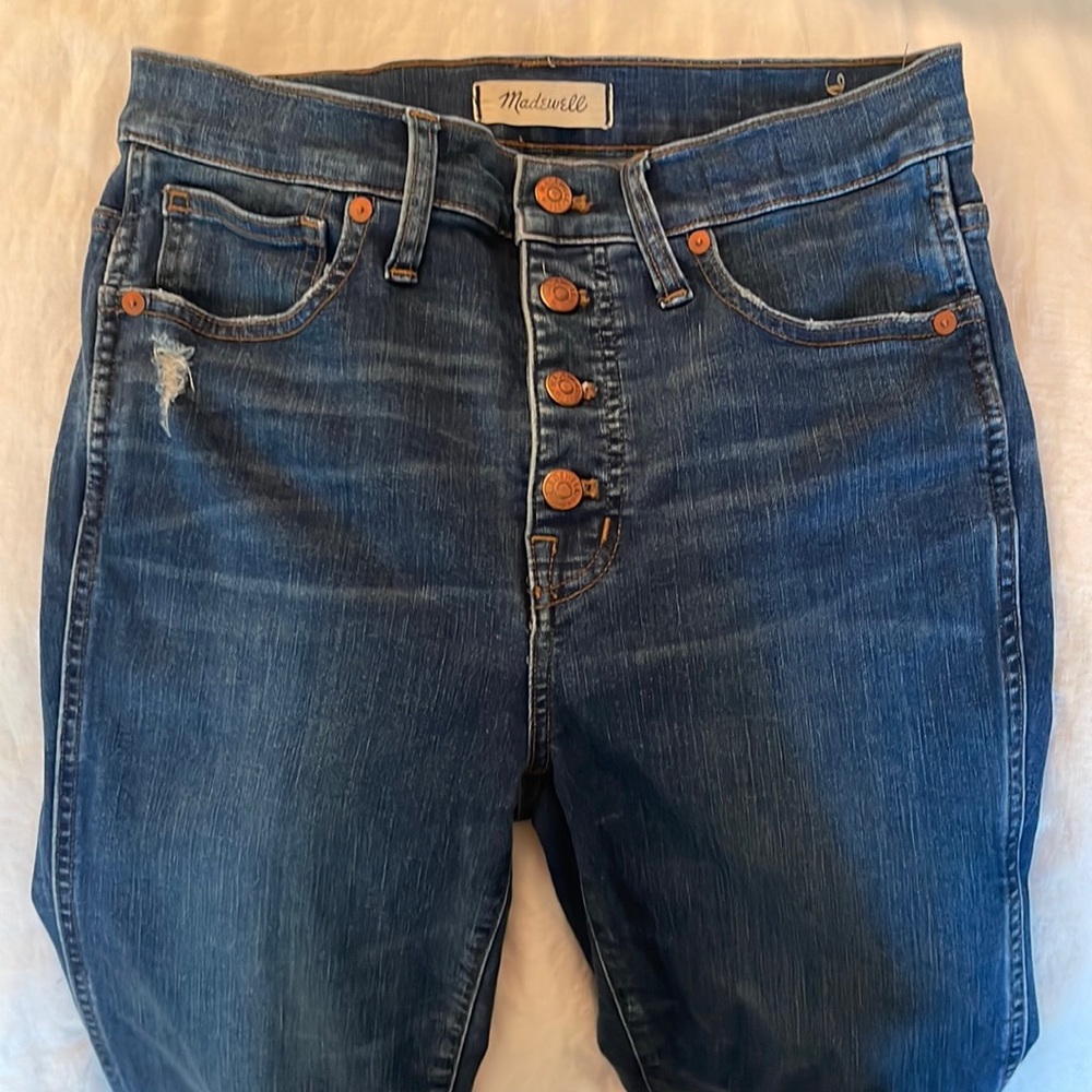 Madewell Jeans, 10” High-Rise Skinny, Size 27